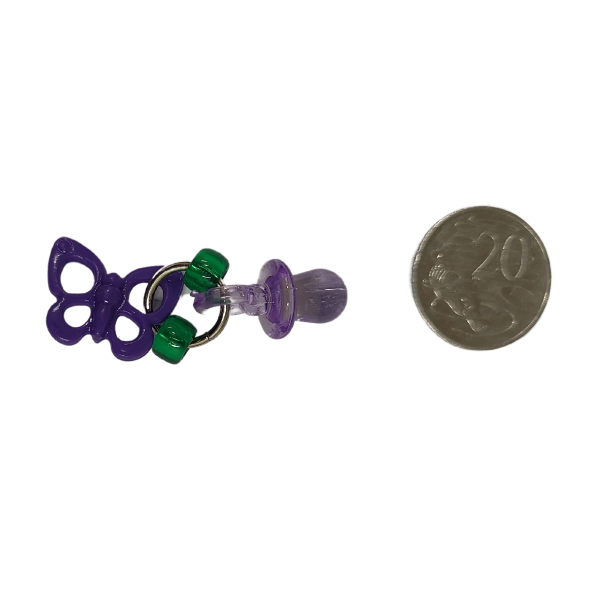 Butterfly and Dummy Foot Toy
