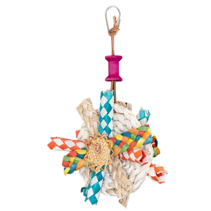 Cane Mat Bird Toy
