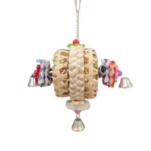 Cymbal Shredable Bird Toy