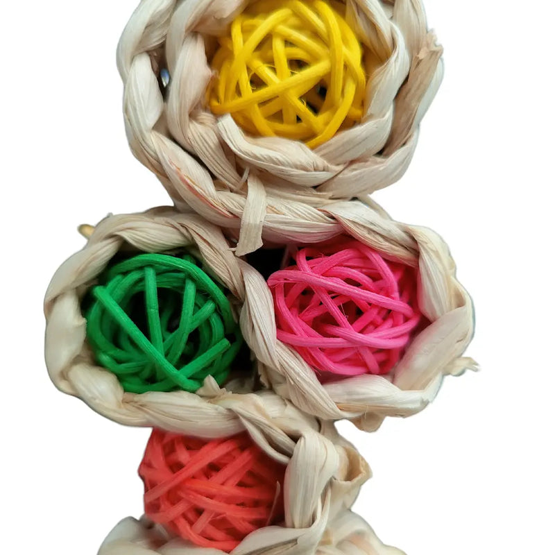 Cane Ball Twister Bird Toy