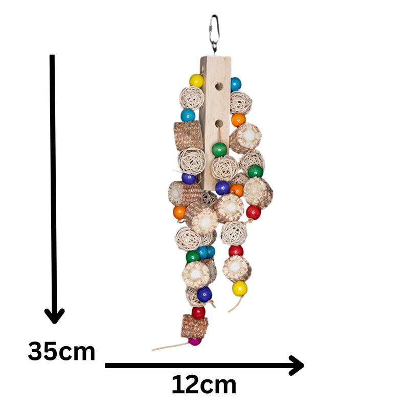 Cane Corn Bird Toy