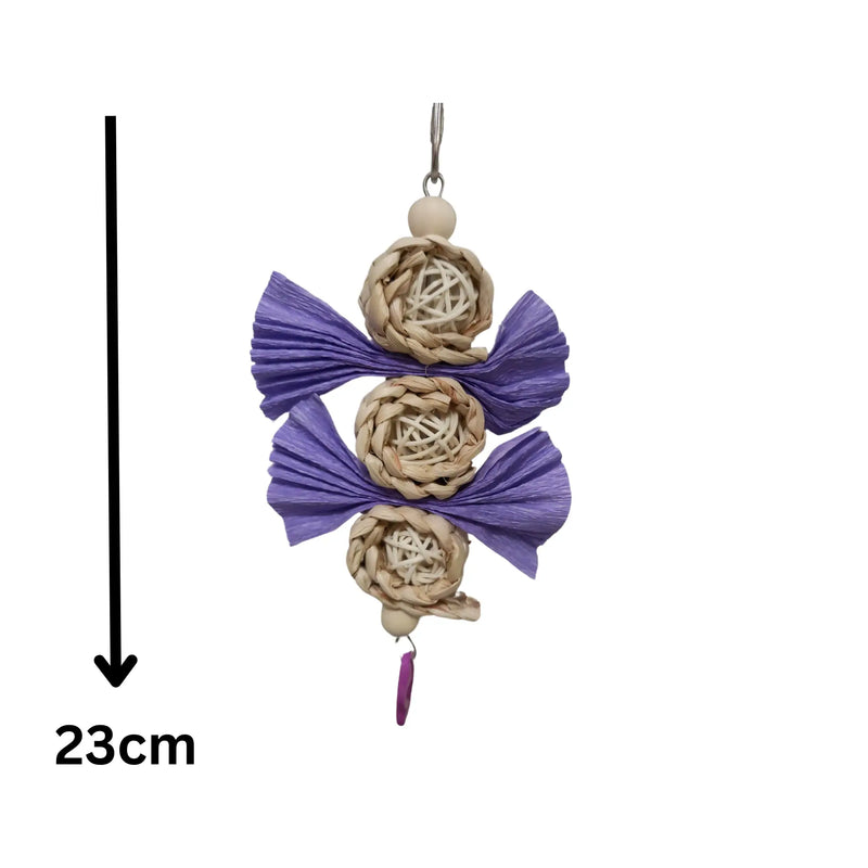 Cane Ball with Wings Bird Toy