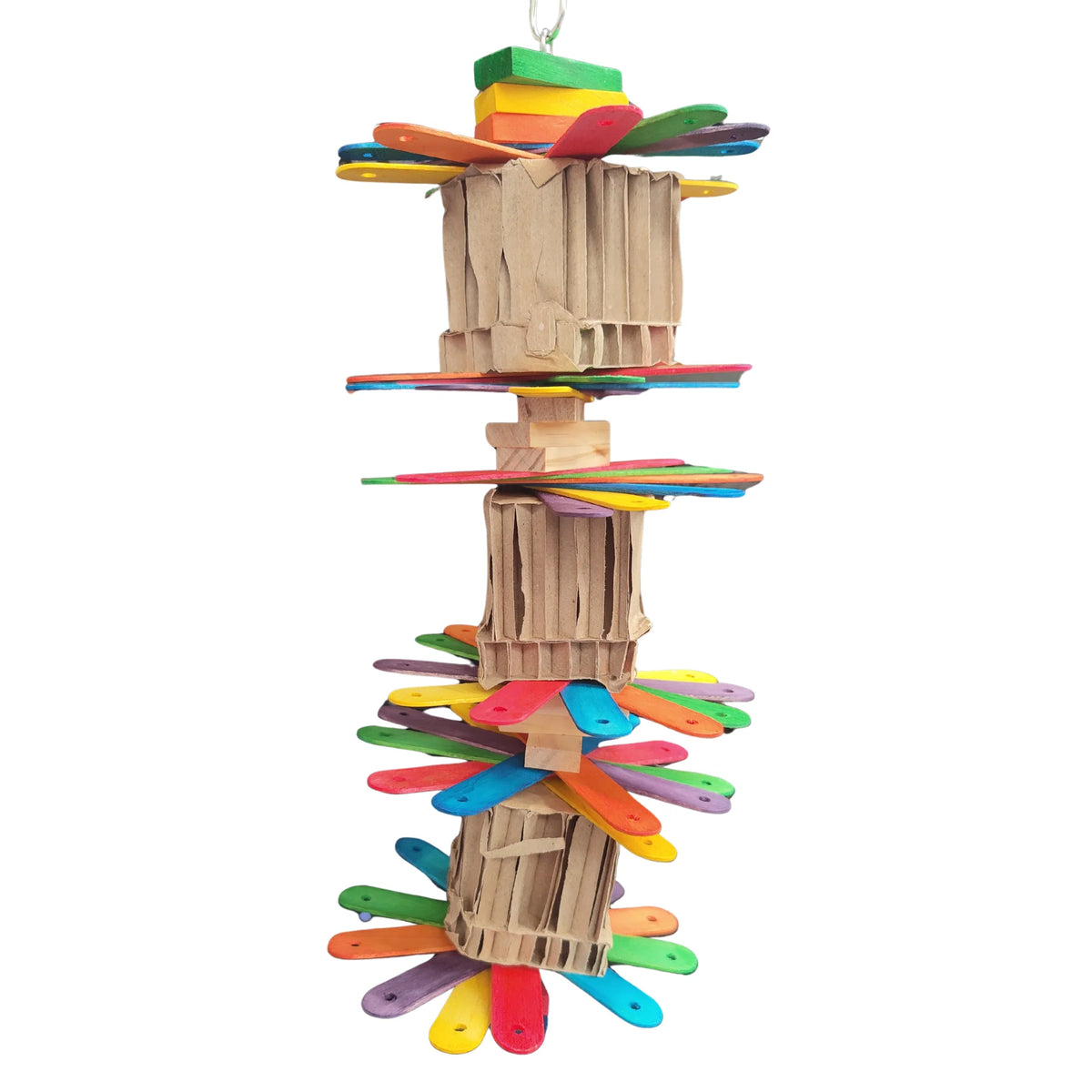 Cardboard Copter Bird Toy