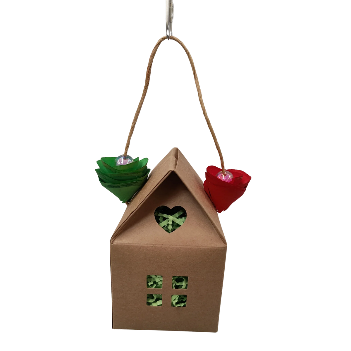 Cardboard House Bird Toy