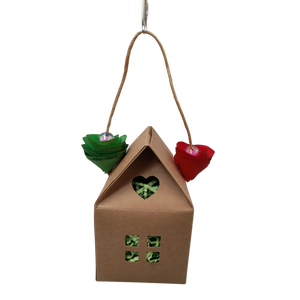 Cardboard House Bird Toy