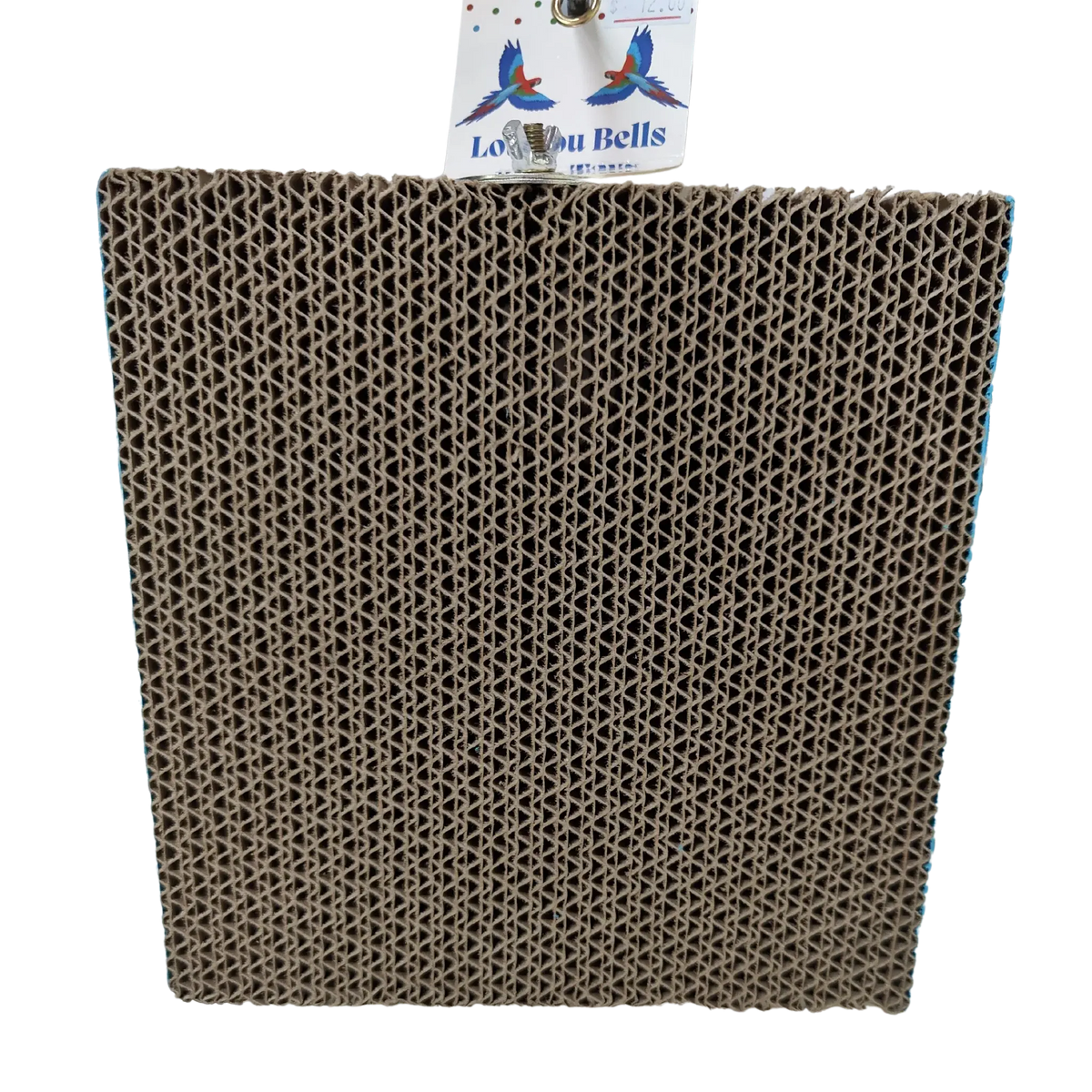 A Playground for Beaks and Claws: 20cm Cardboard Platform Bird Toy