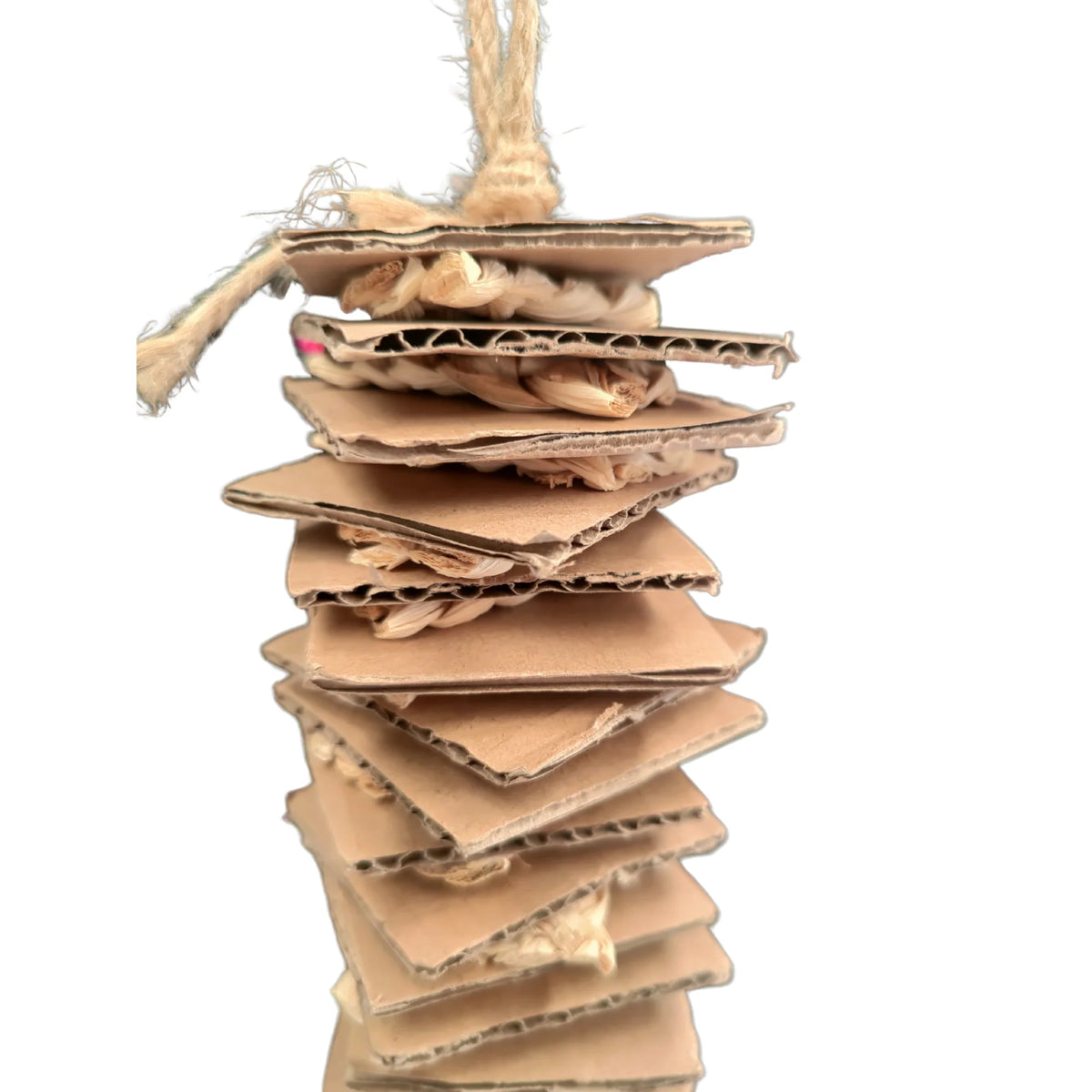 Cardboard Stack Bird Toy