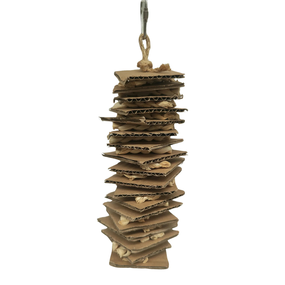 Cardboard Stack Bird Toy