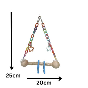 Chain Swing Bird Toy
