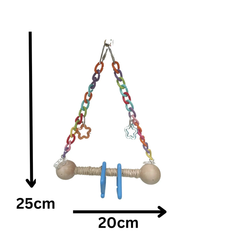Chain Swing Bird Toy