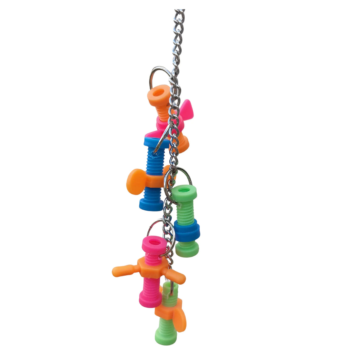 Chain of Spinners Bird Toy