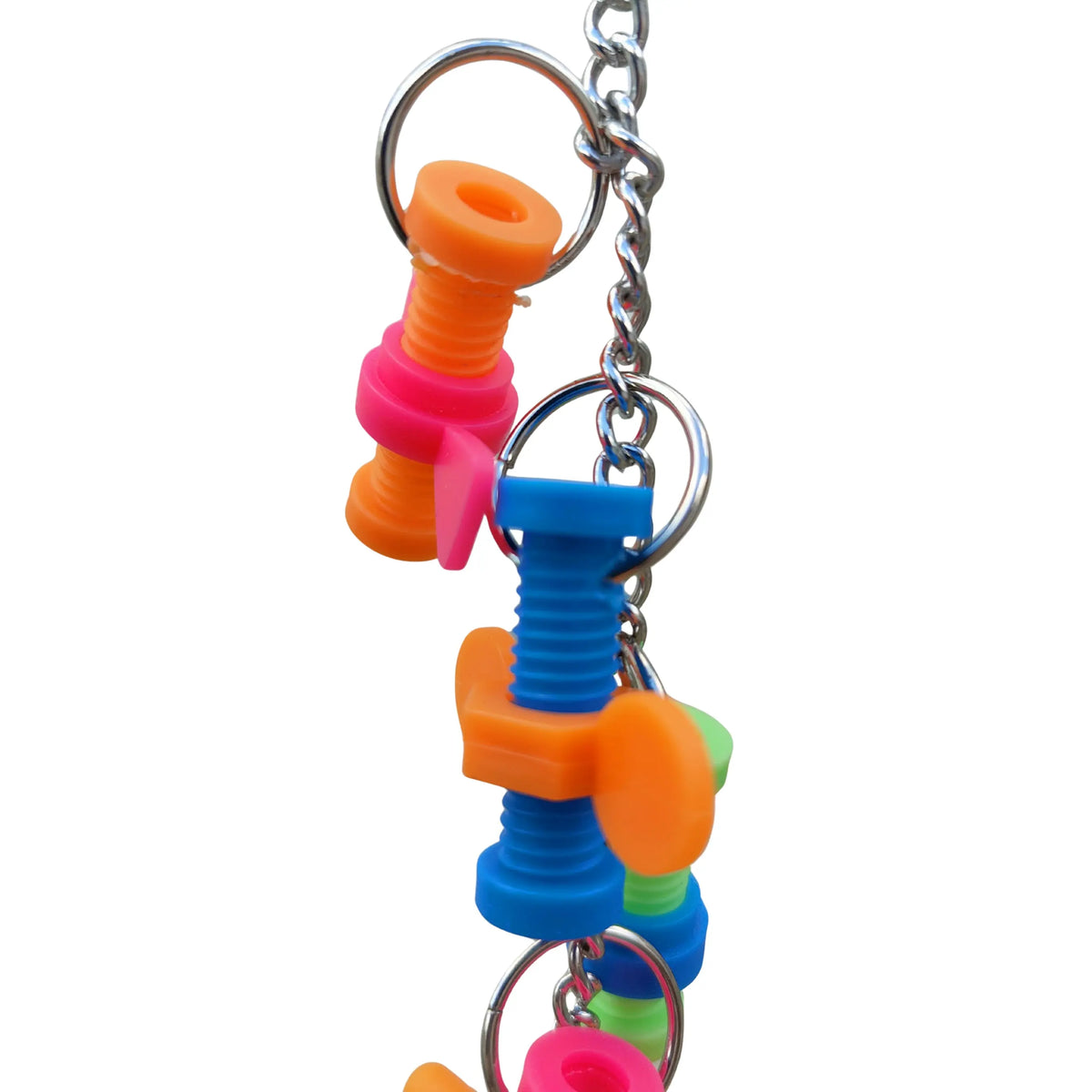 Chain of Spinners Bird Toy