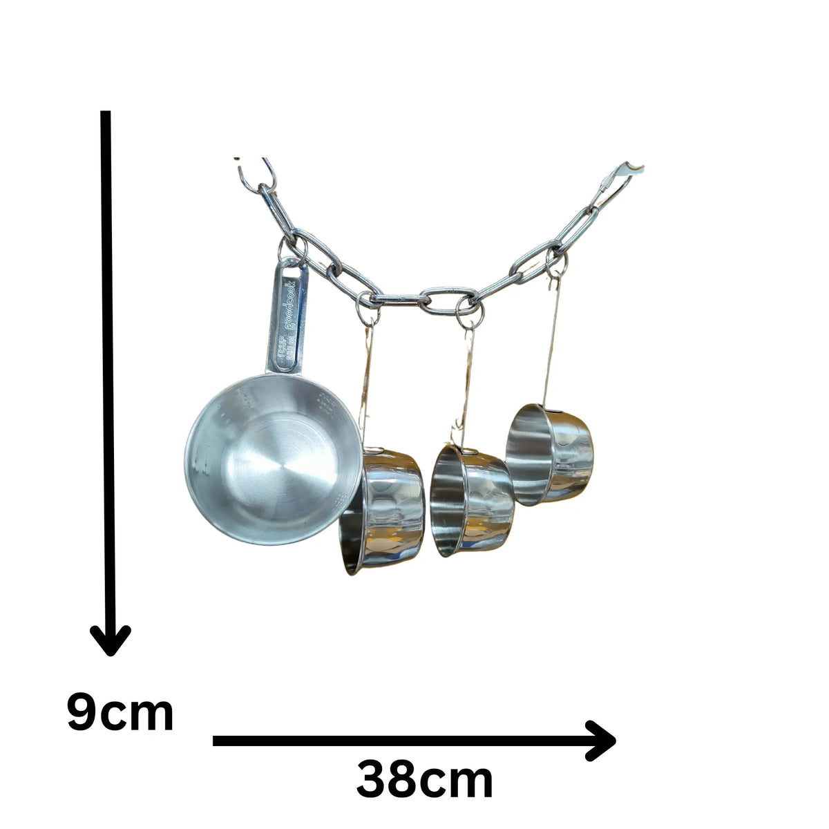 Chain of Measuring Cups Bird Toy