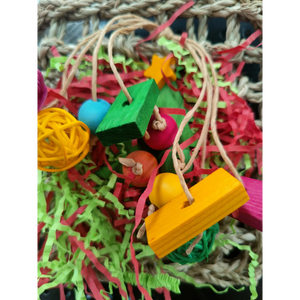 Cherry Mat Bird Toy