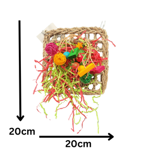 Cherry Mat Bird Toy