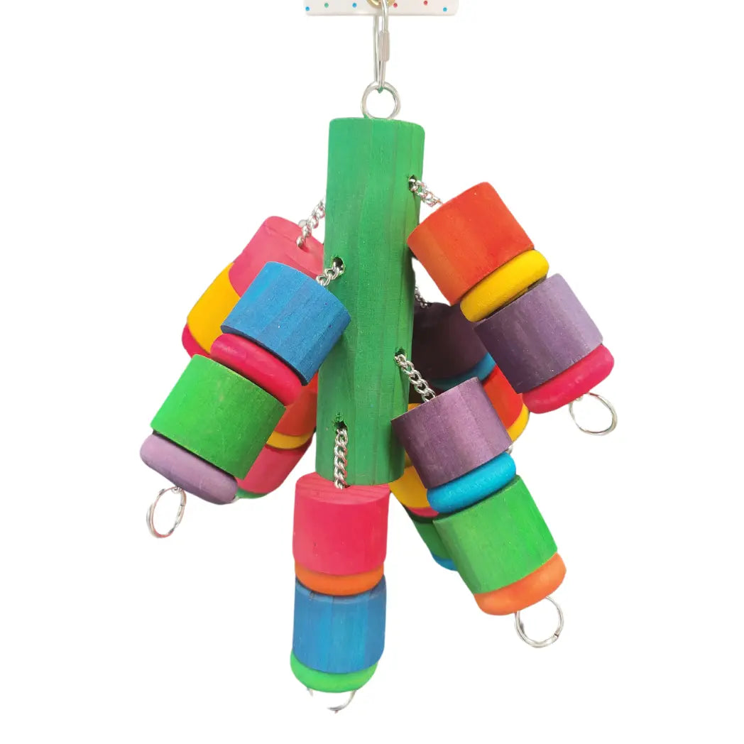 Chunky Logs Bird Toy