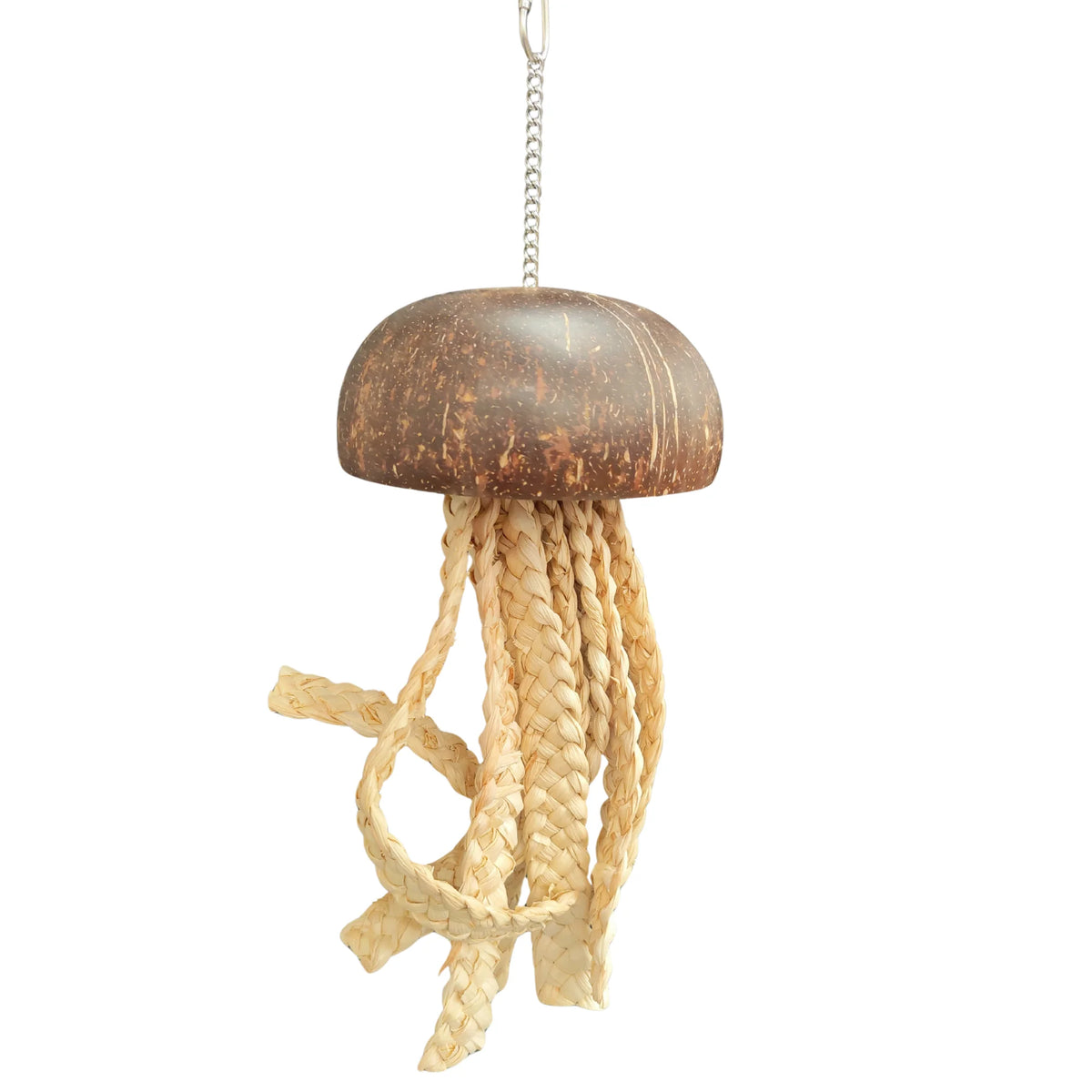 Coconut Jellyfish Bird Toy