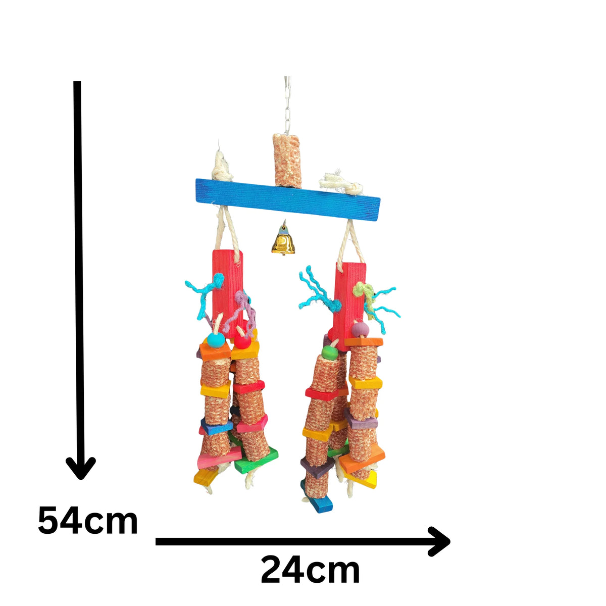 Corny Dangle Bird Toy