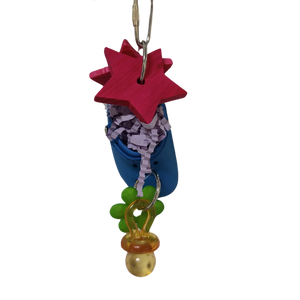 Croc with Stars Bird Toy