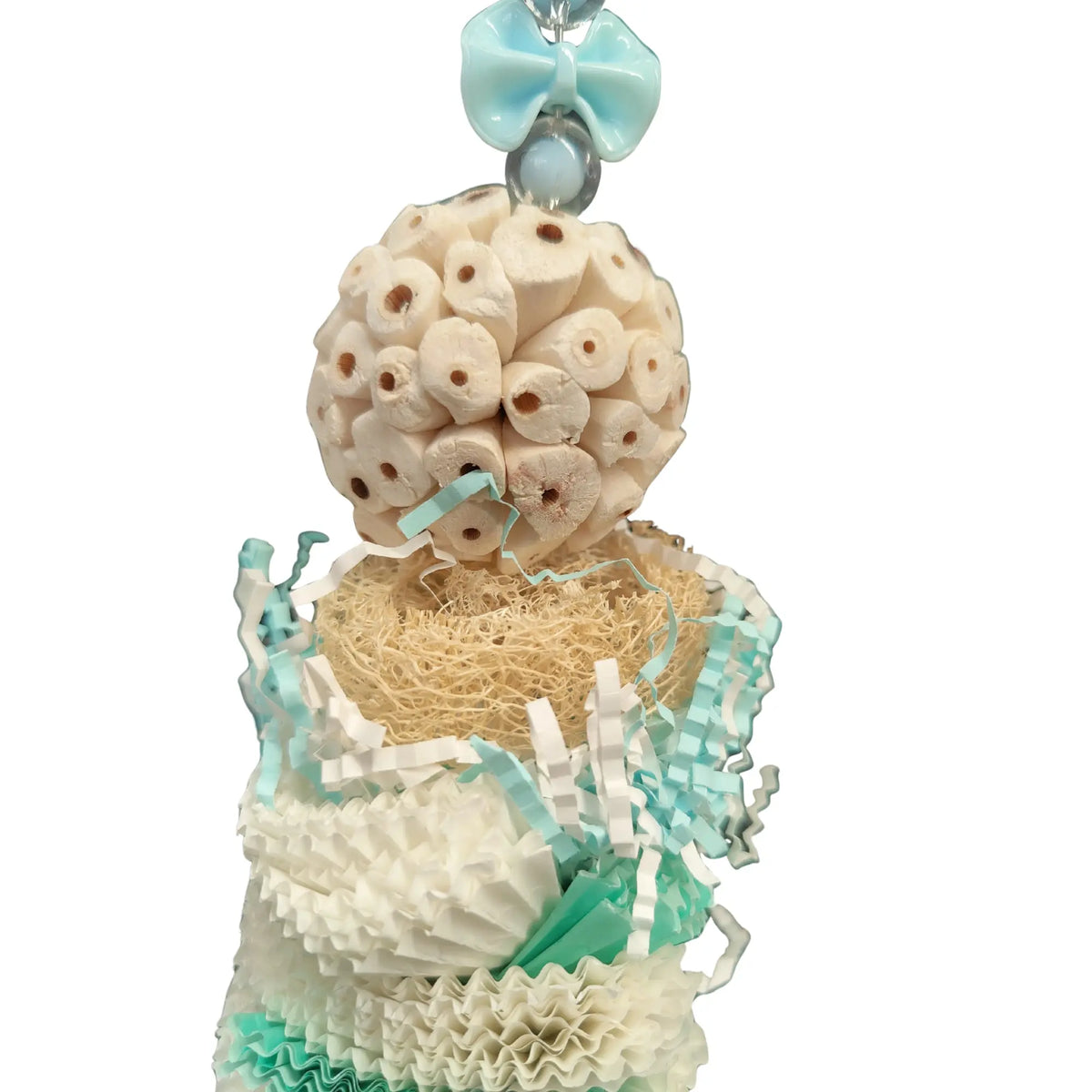Cupcake Stack Bird Toy