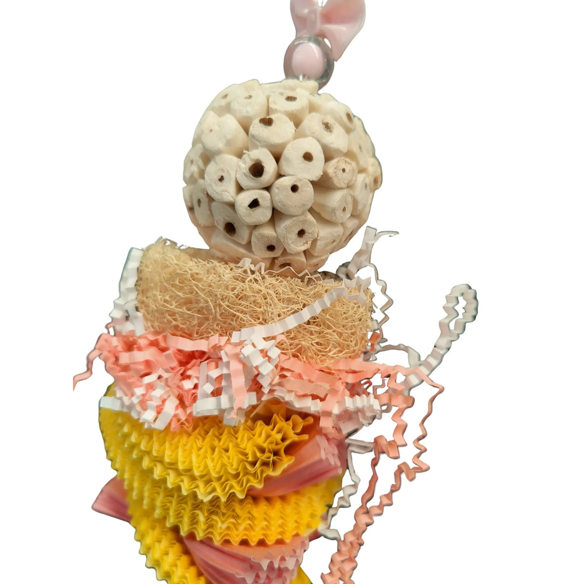 Cupcake Stack Bird Toy
