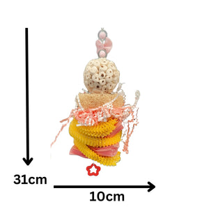 Cupcake Stack Bird Toy