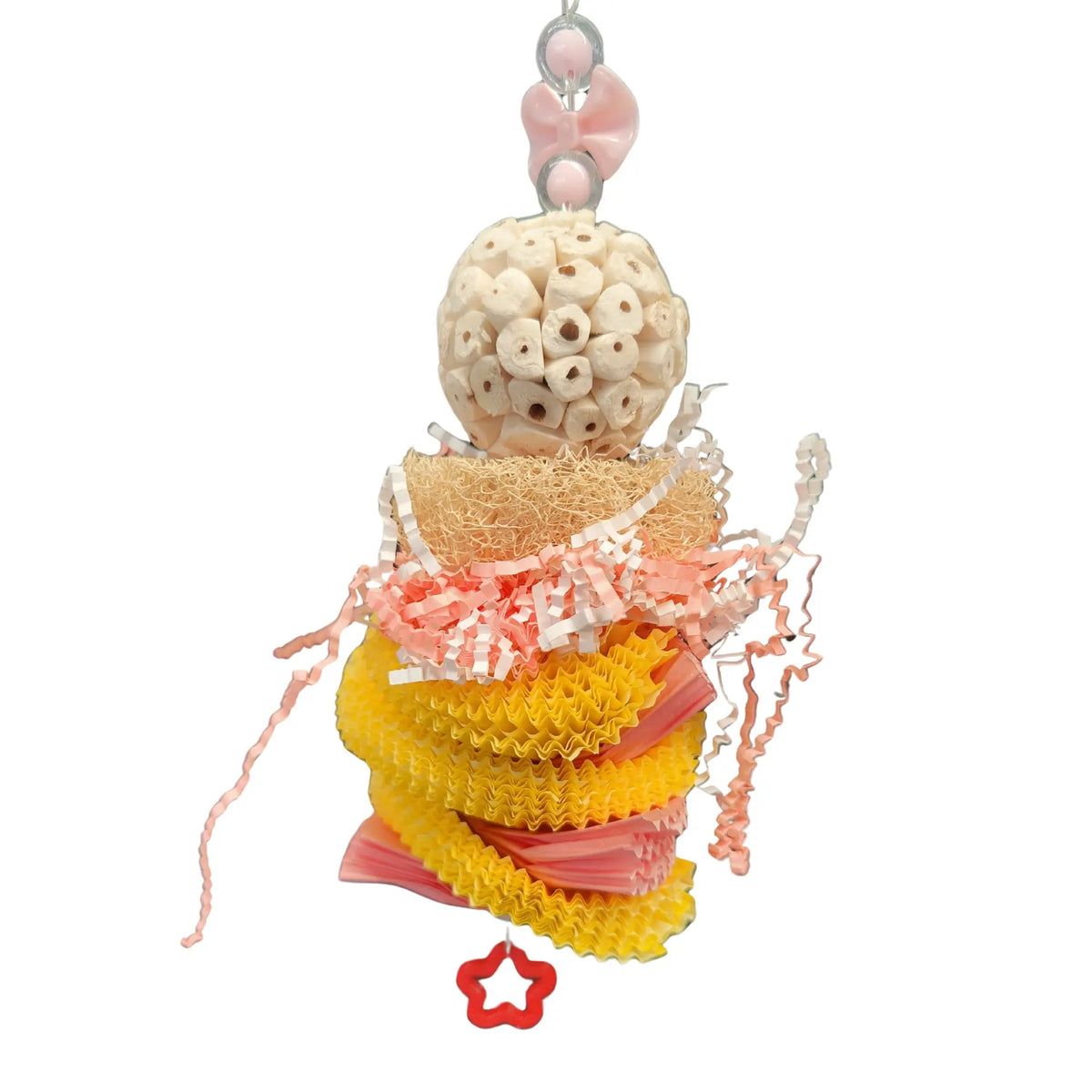 Cupcake Stack Bird Toy