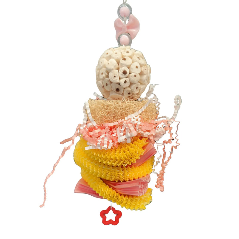 Cupcake Stack Bird Toy