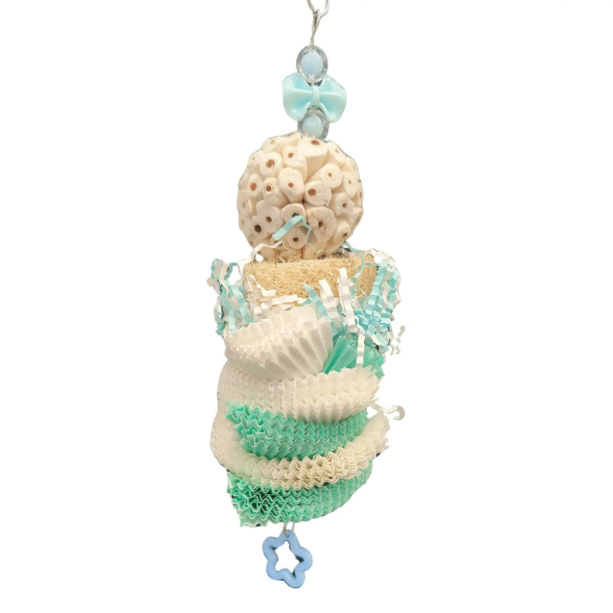 Cupcake Stack Bird Toy