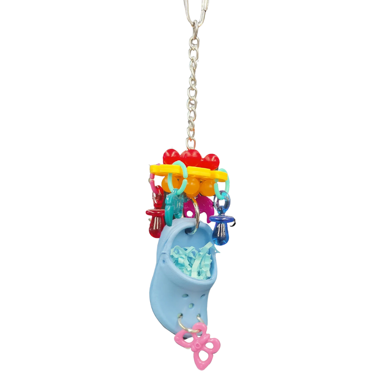 Dangly Croc Bird Toy