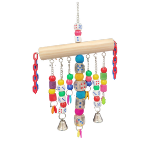 Dangly Dice Bird Toy