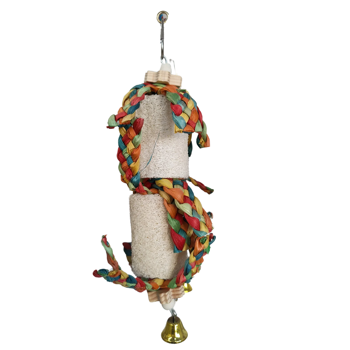 Double Lufa Rolls Bird Toy