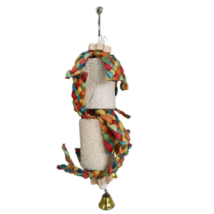 Double Lufa Rolls Bird Toy