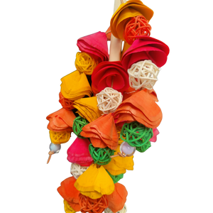 Dangling Bouquet Bird Toy