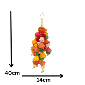 Dangling Bouquet Bird Toy