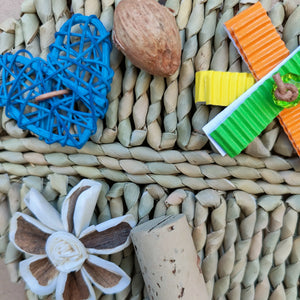 Decorative Palm Leaf Large Bird Toy