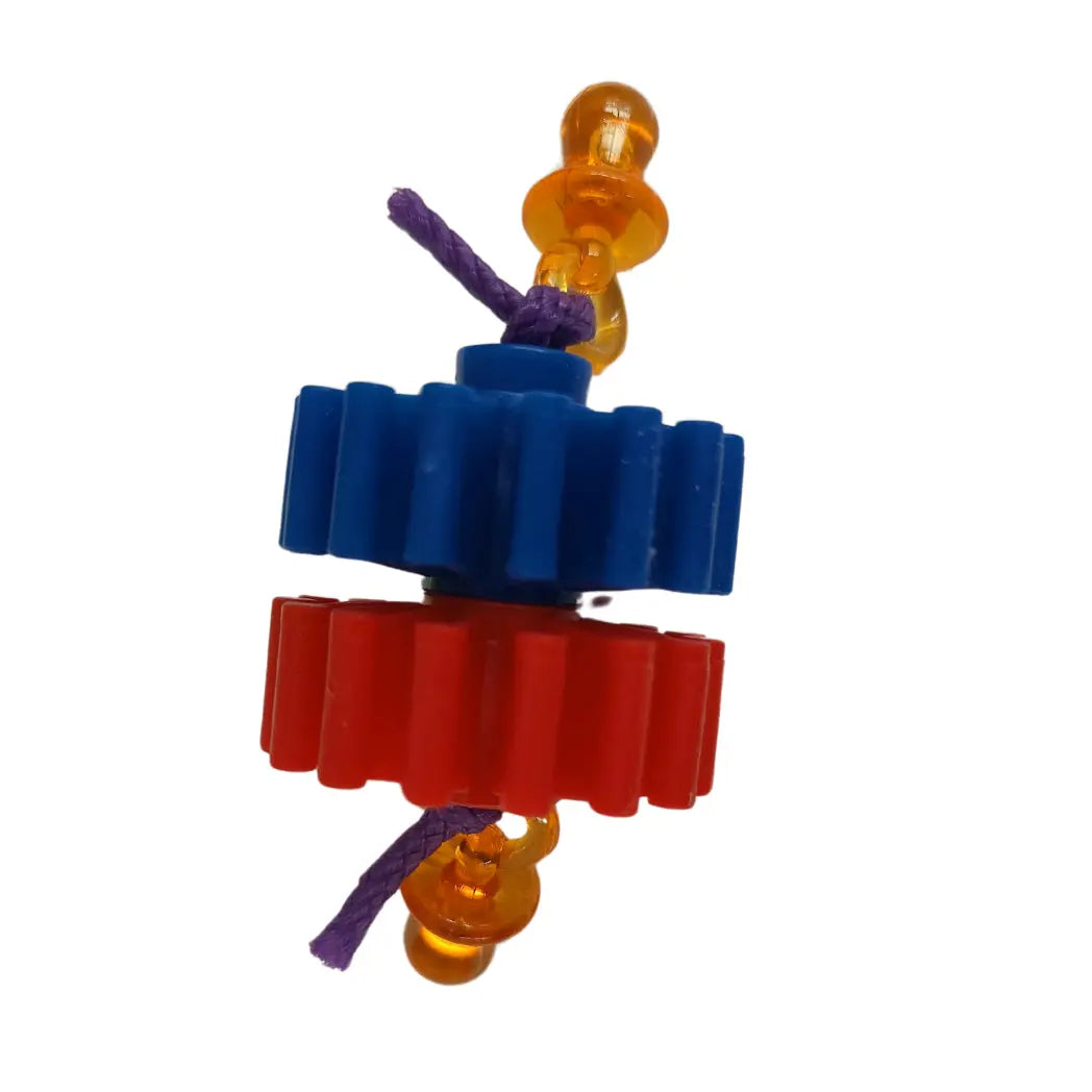 Double Gears Foot Bird Toy
