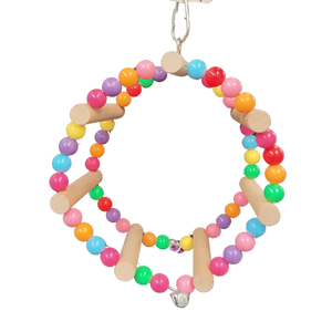 Double Ring Swing Bird Toy