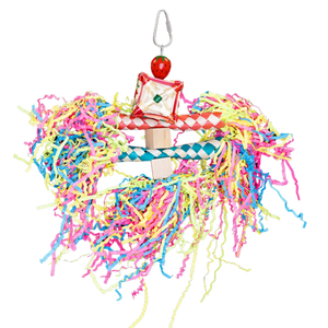 Filled Finger Traps Bird Toy