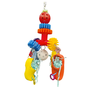 Four Crocs Bird Toy