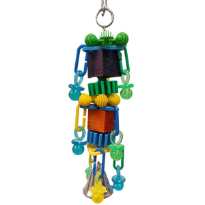 Fun Blocks and Gears Bird Toy