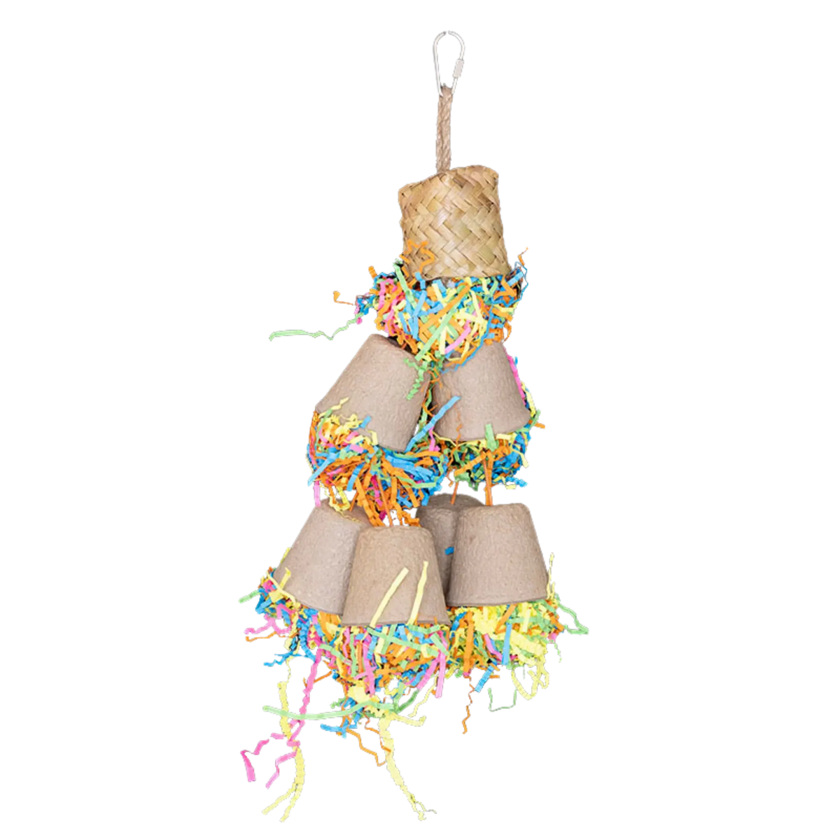 Fun Filled Cascading Cups Bird Toy