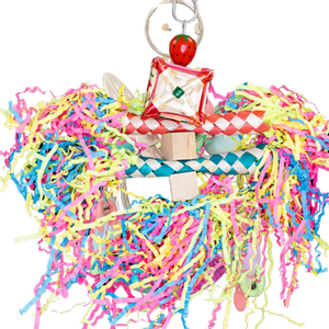 Filled Finger Traps Bird Toy