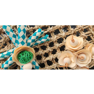 Finger Trap Mat bird Toy