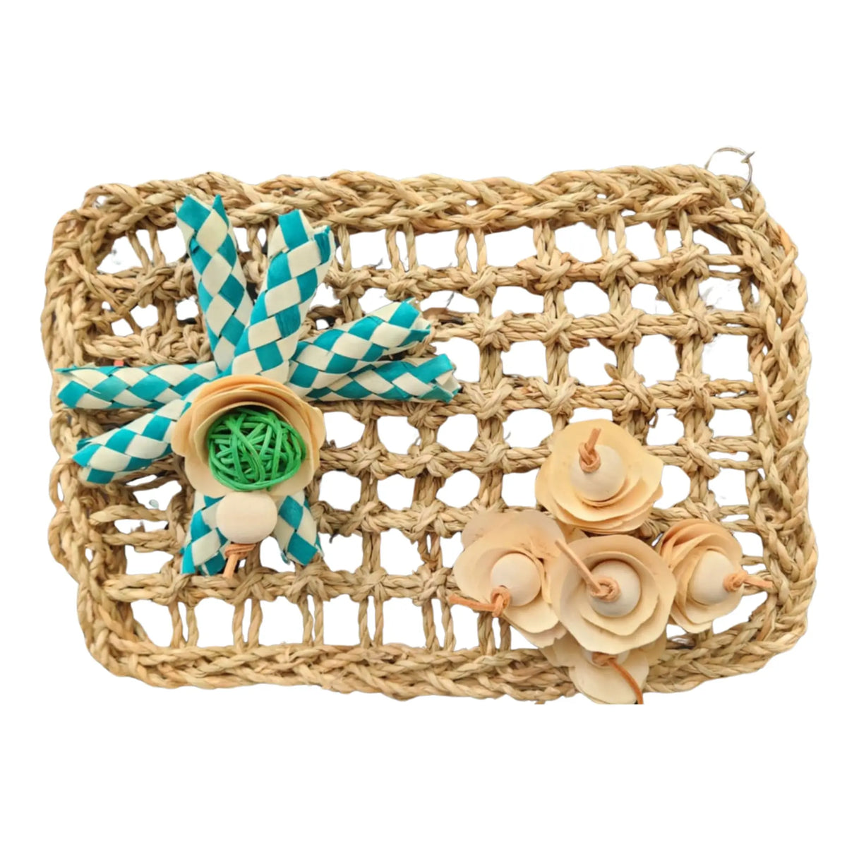 Finger Trap Mat bird Toy