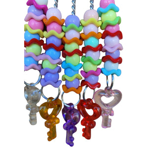 Five Fun Keys Bird Toy
