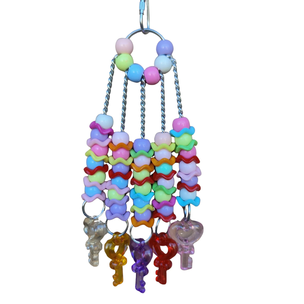 Five Fun Keys Bird Toy