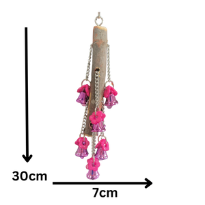 Flower Pulls Bird Toy