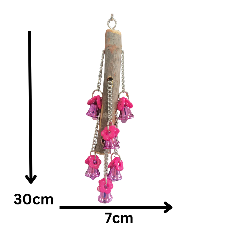 Flower Pulls Bird Toy