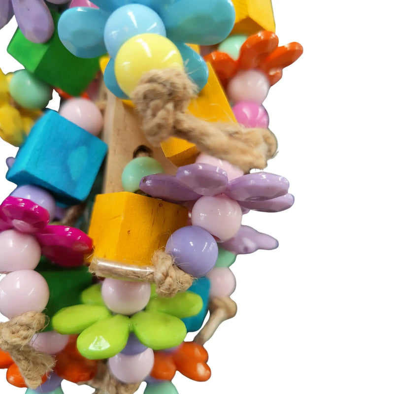 Flower Block Bird Toy